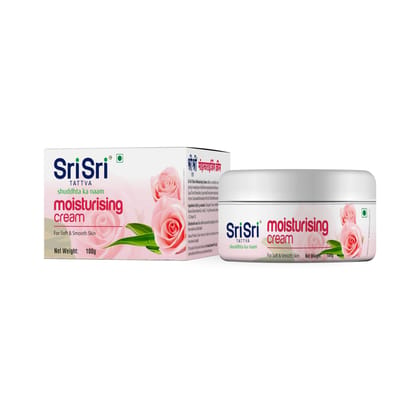 Sri Sri Tattva Moisturising Cream - For Soft & Smooth Skin, 100g