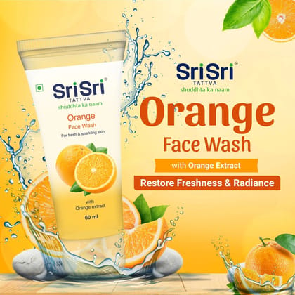 Orange Face Wash - Feel of Freshness, 60ml