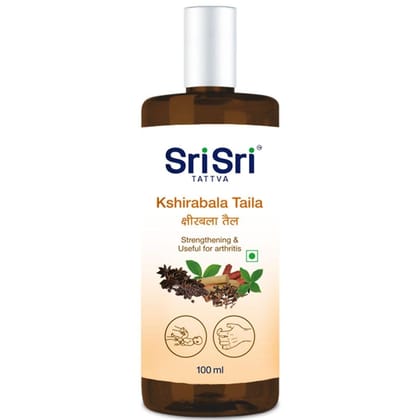 Kshirabala Taila - Strengthening & Useful for arthritis, 100ml