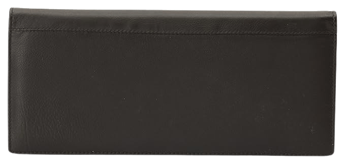 LEATHERMAN GENUINE LEATHER BLACK CREDIT CARD CASE-1838_Bl