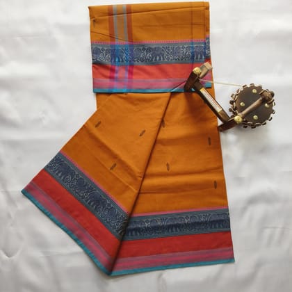 Pure Cotton Saree with Blouse