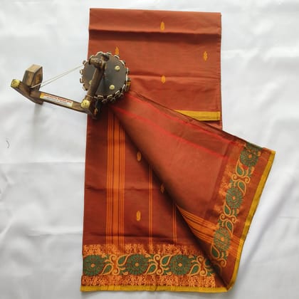 Pure Cotton Saree with Blouse