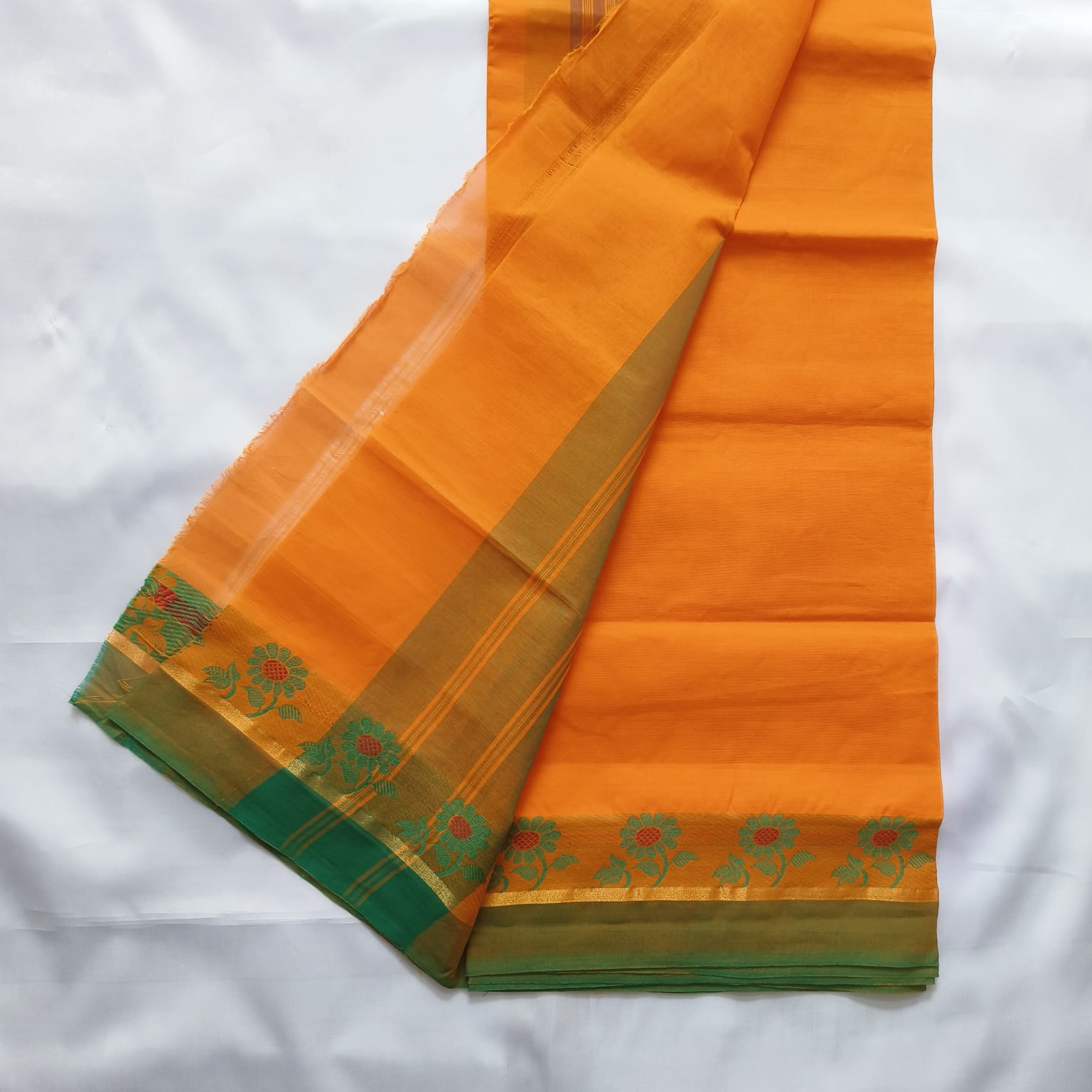 Pure Cotton Saree with Blouse