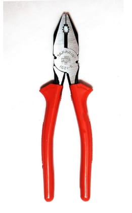 Taparia 1621-8 Steel (210mm) Combination Plier (Red)