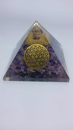 Amethyst pyramid - Promotes physical, mental and spiritual health