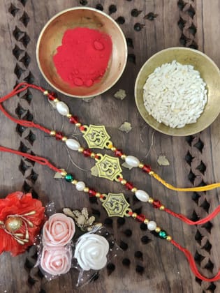 Handmade Swastik Rakhi