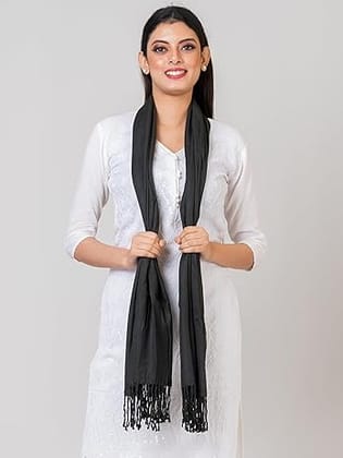 GMH Pashmina Soft Silky Stole, Scarf, Shawl, Wraps for Women & Men