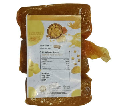 Mayurank Aam Sotto Filtered/ Aam Papad, (Bite-sized, Individual Mango Pulp Candies)
