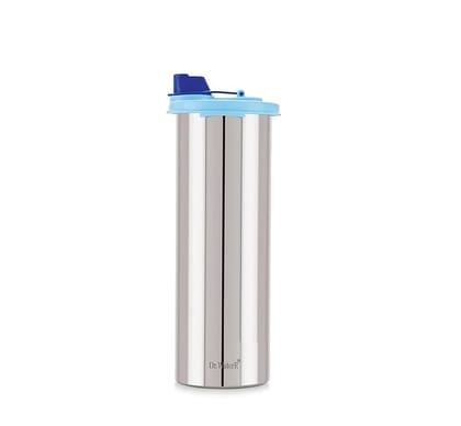 Dr. WaterR Stainless Steel Oil Dispenser with Nozzle | For kitchen | Oil Container | Oil Pourer | Oil Pot | Oil Can | Oil Bottle | Oil Dropper | Oil dispenser with Handle (1 Litre) Without Handle