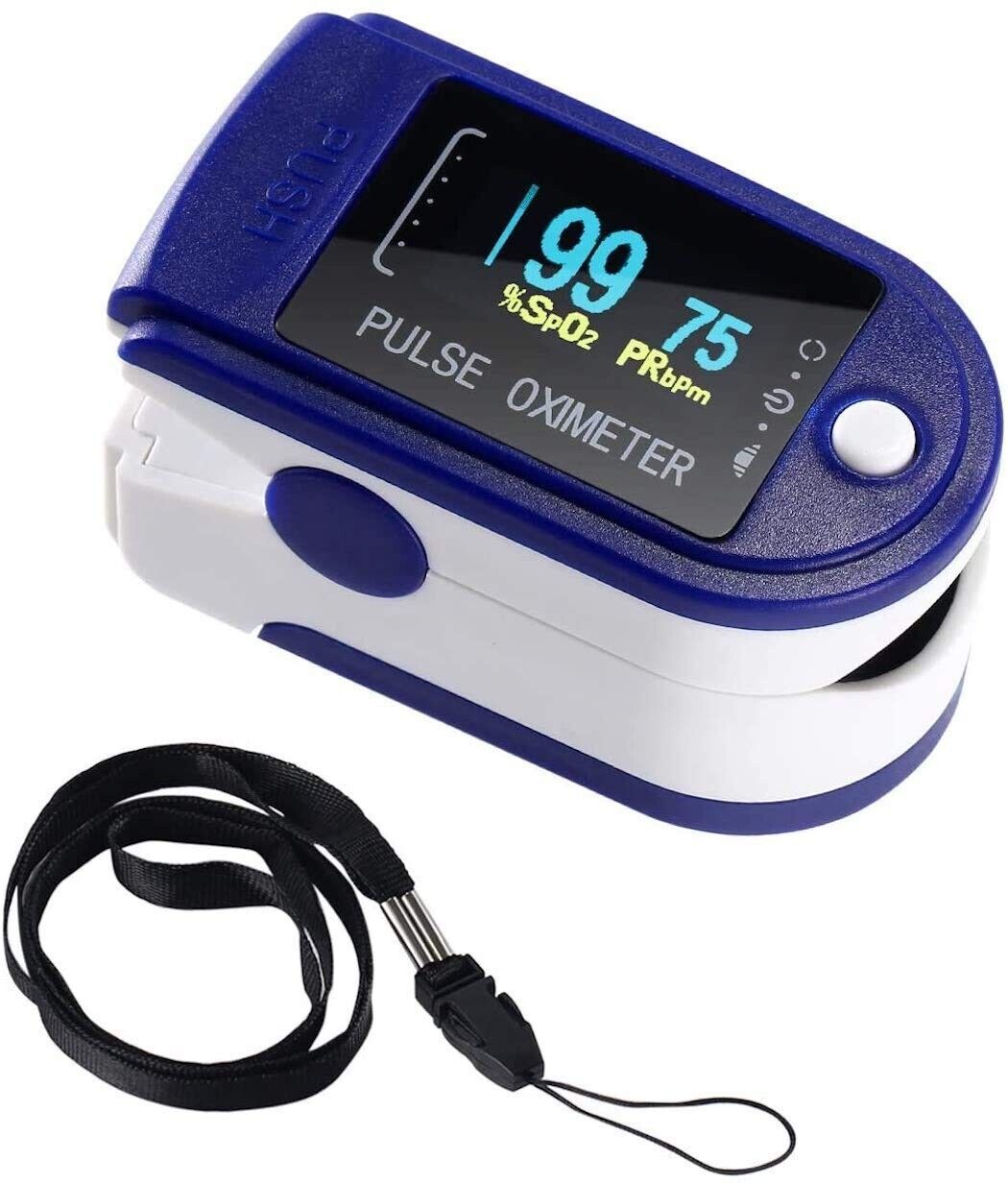 BLUE TFT 4 COLOR PREMIUM OXIMETER FINGERTIP || BLOOD OXYGEN SATURATION MONITOR FINGERTIP