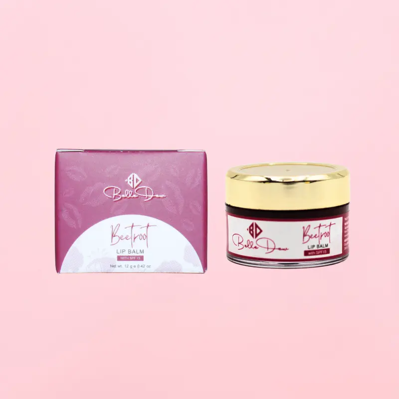 Belledew Beetroot Lip Balm with SPF