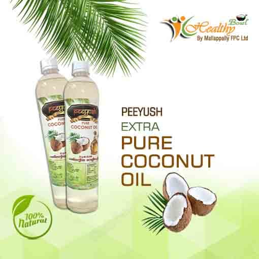 Peeyush Pure Coconut Oil 1 Ltr