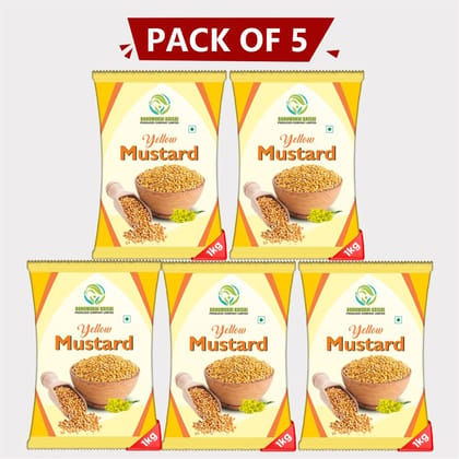 Yellow Mustard Seed (Pack of 5)