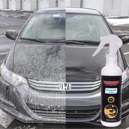 UNIESHINE 200ml Ultimate Waterless Wash & Wax Spray for Car & Bike | Spot-Free Wash & Long-Lasting Glossy Finish