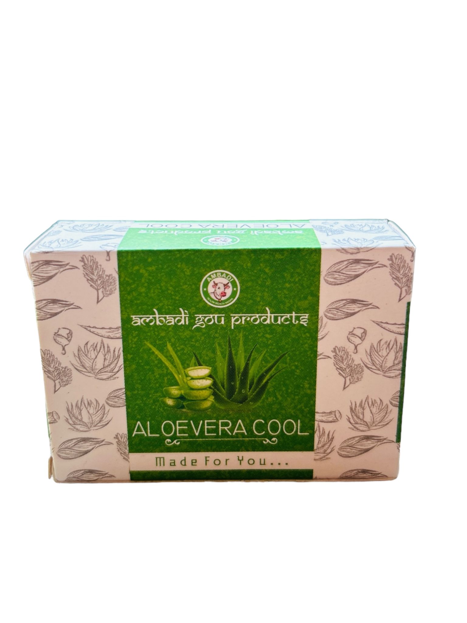 ALOEVERA MINT SOAP / NATURAL SOAP/ ( SET OF 2)