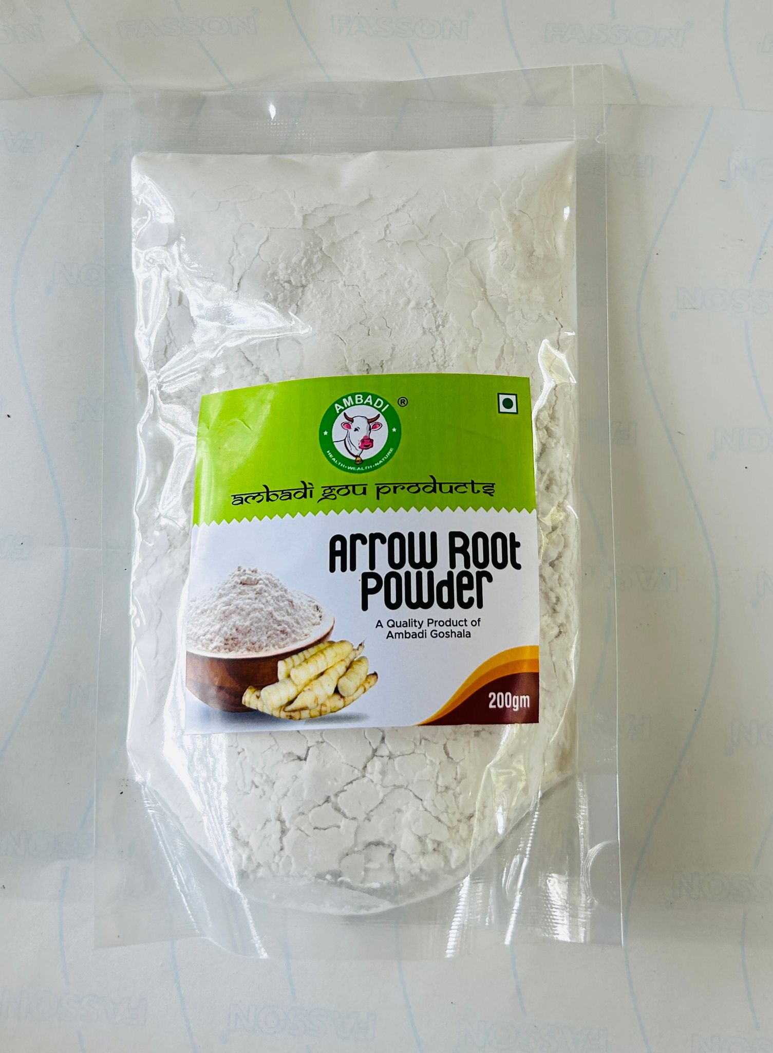 PURE ARROW ROOT POWDER/ TRADTIONALLY PREPARED ARROWROOT POWDER (SET OF 2)