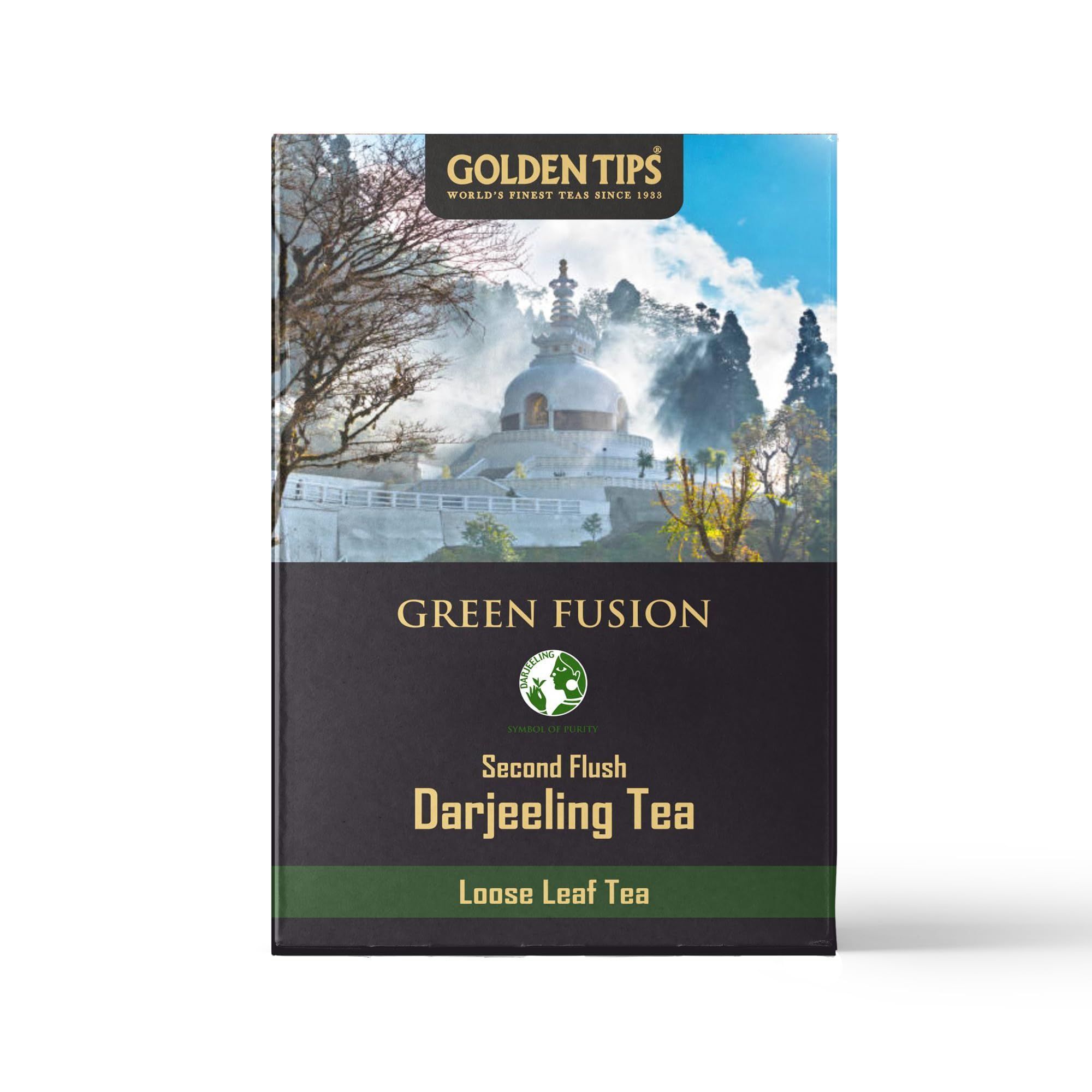 Golden Tips Green Fusion Loose Leaf Fine Green Tea