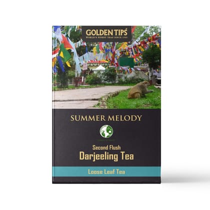 Golden Tips Summer Melody Second Flush Darjeeling Black Tea (100gm- 50 Cups)