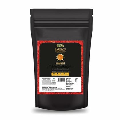 Golden Tips Saffron Cardamom CTC Exotic Chai (50gram-25 Cups)