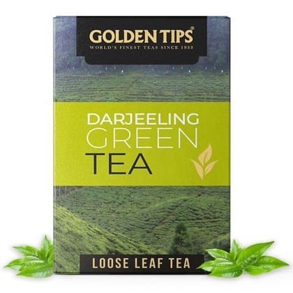 Golden Tips Darjeeling Loose Leaves Green Tea (100 gm - 50 cups)