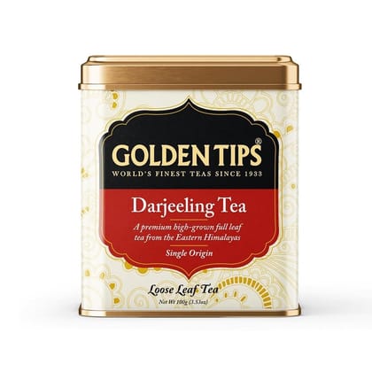 Golden Tips Darjeeling Loose-Leaf Black Flavor Tea (100 Gram, 50 cups)