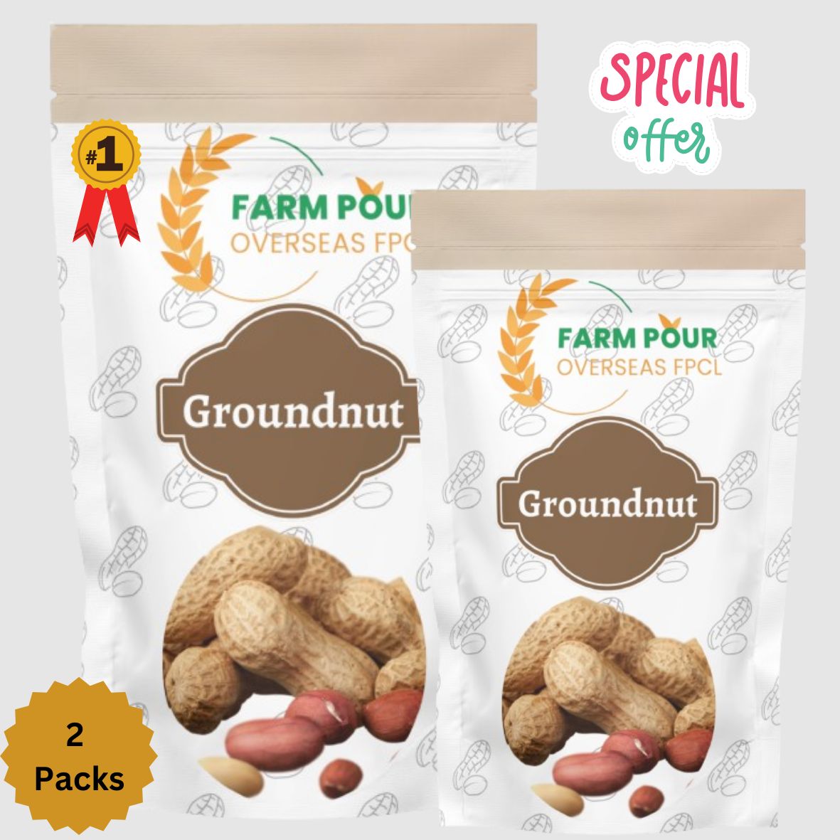 Pack of Groundnut Seeds