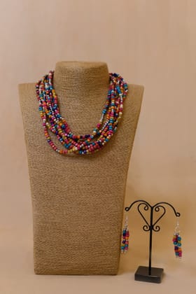 Wooden Beads Necklace