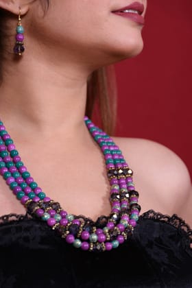 Glass Bead Necklace