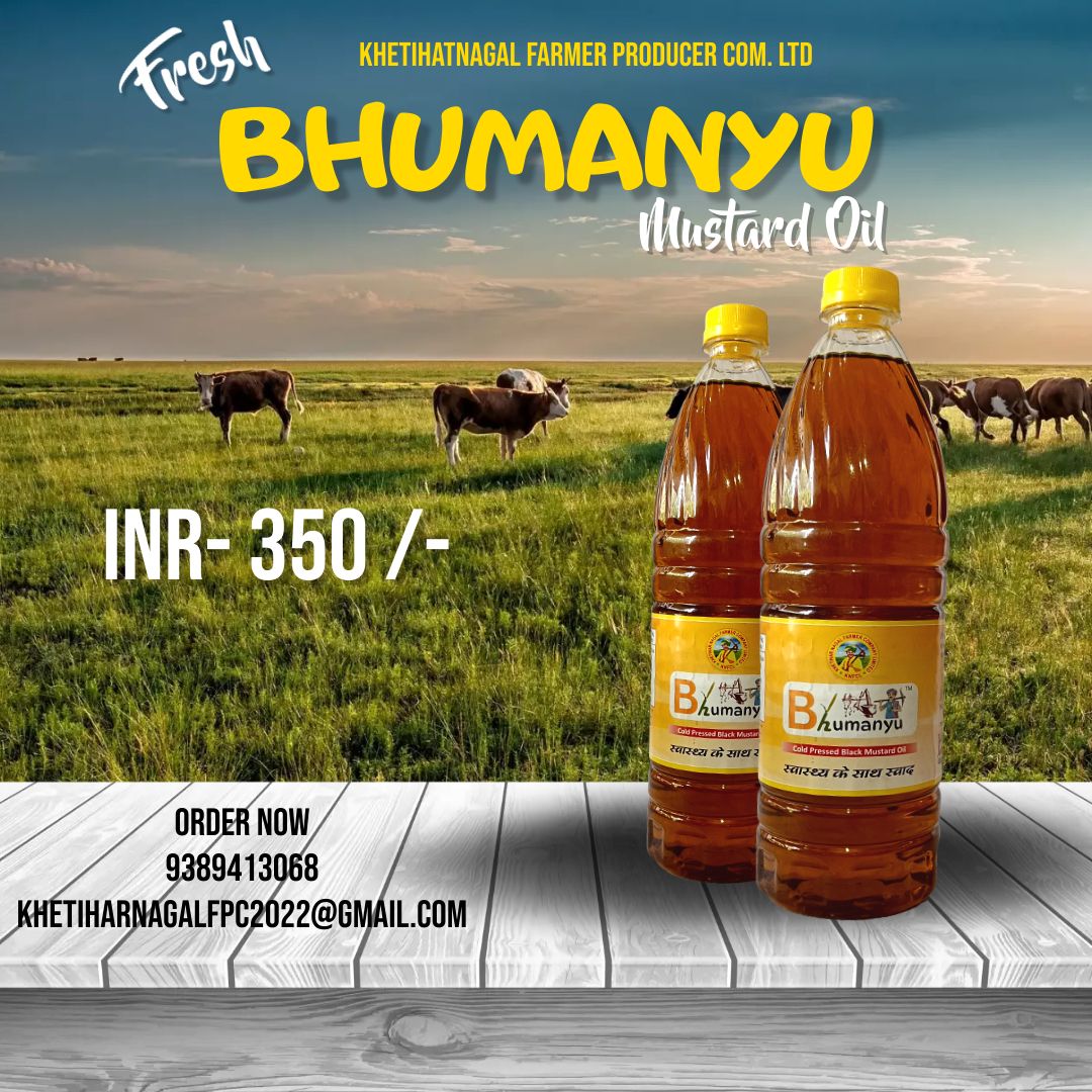 COMBO PACK OF COLD PRESSED MUSTARD OIL