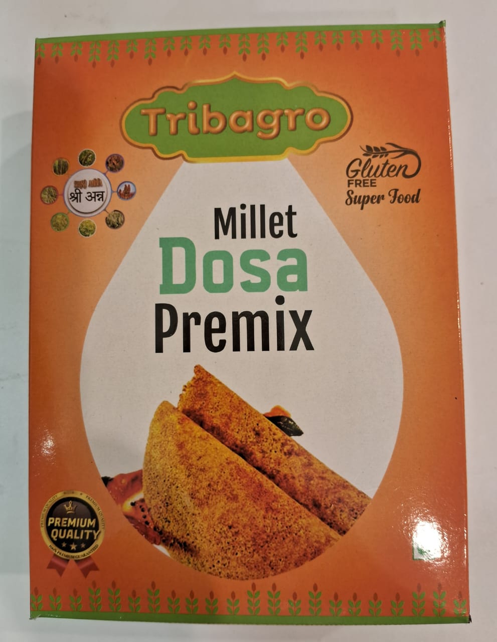  "Tribagro Millet Dosa Premix - Gluten Free, Super Food"