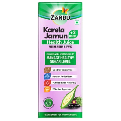 Zandu Karela Jamun Juice