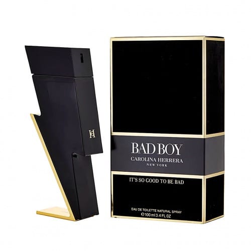 Carolina Herrera Bad Boy, Eau De Toilette, 100ml, Men's Perfume, Woody Oriental Fragrance