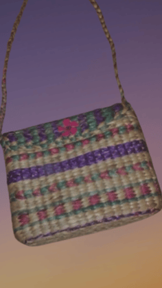 Water Hyacinth Ladies Handbag