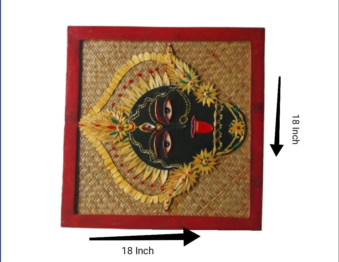 Maa Kali Bamboo Painting