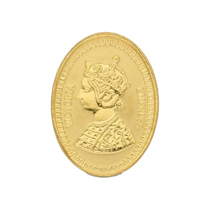 24Kt (999) 5GM Queen Victoria Gold Coin