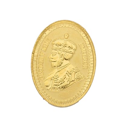 24Kt (999) 5GM George King Gold Coin