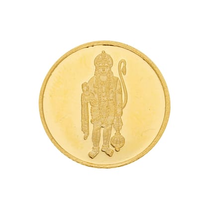 24Kt (999) 5GM Hanuman Gold Coin