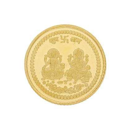 22Kt (916) 5GM Laxmi Ganesh Gold Coin