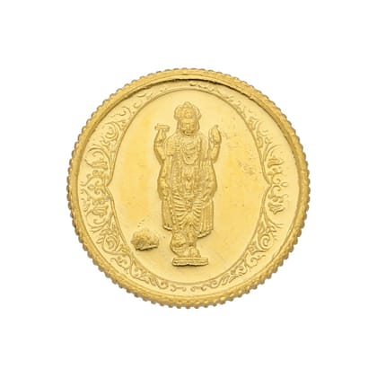 22Kt (916) 5GM Vishnu Gold Coin