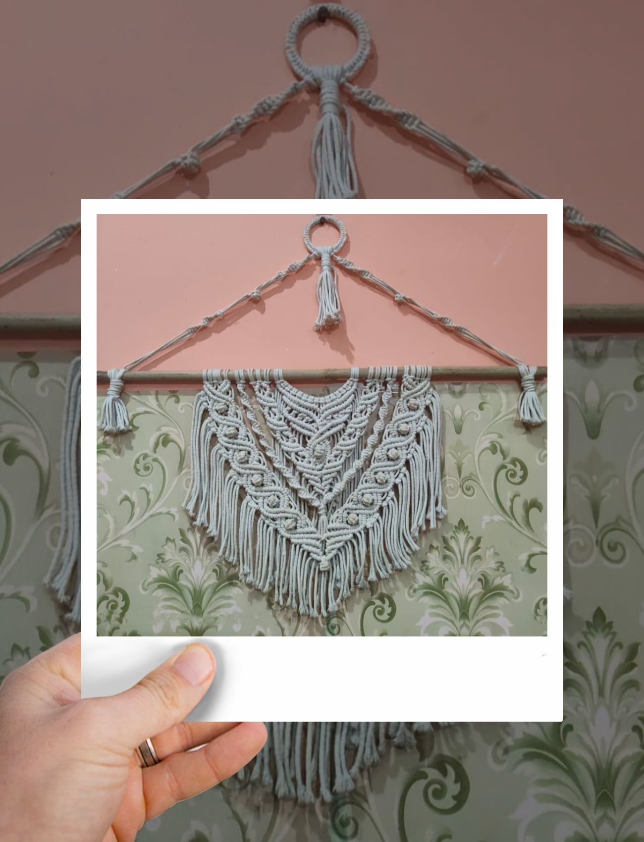 MACRAME HANDICRAFT WALL HANGING