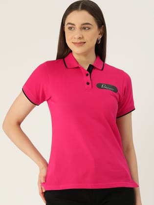 Polo Collar Short Sleeves T-shirt