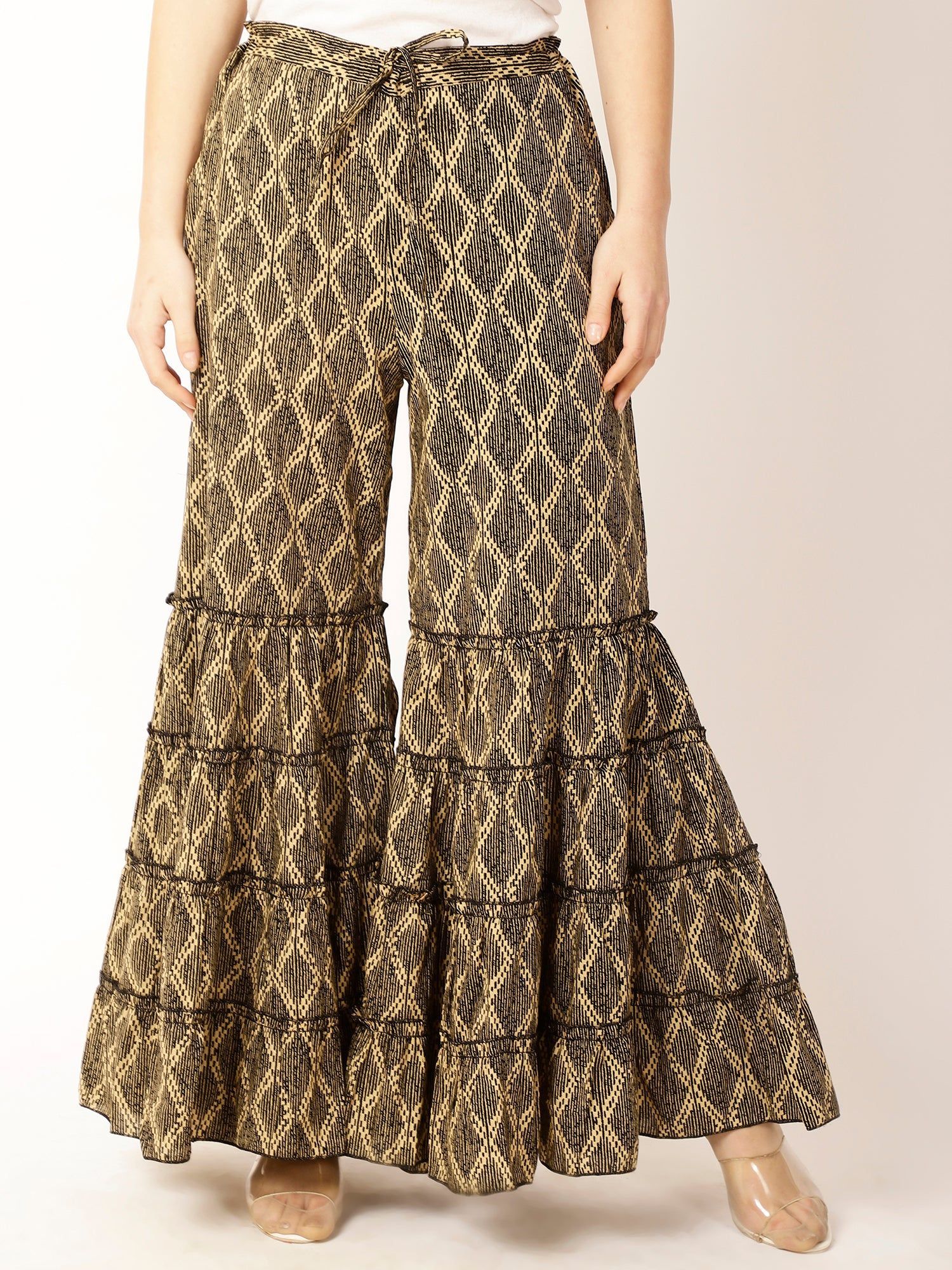 Women Printed Cotton Trouser