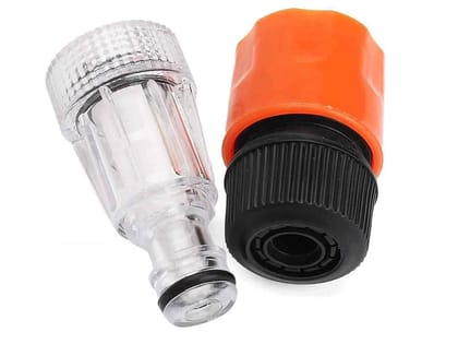 UNIESHINE Quick Connector and Water Filter Pressure Washer Accessory Suitable for Black & Decker, Bosch