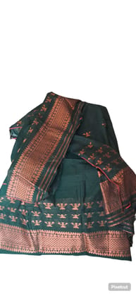 Stapple Cotton Mekhla Chador