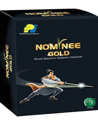 Nominee Gold Bispyribac Sodium 10% SC , Post Emergent Herbicide , Broad Spectrum Systemic Herbicide for all Types of Rice Cultivation