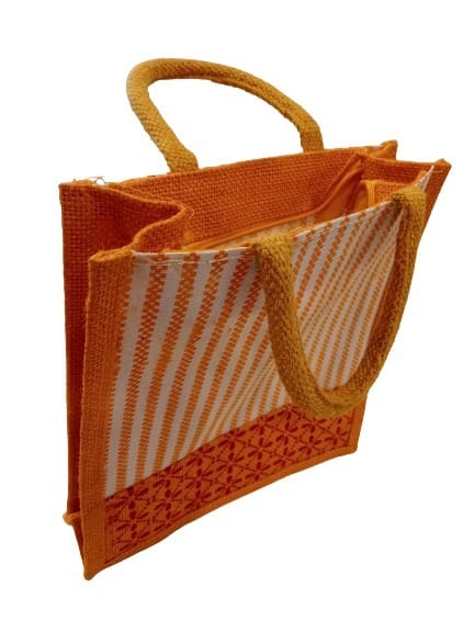 JUTE LUNCH BAG