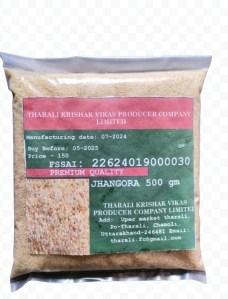 Uttrakhand Famous barnyardmillet or jhangora rice