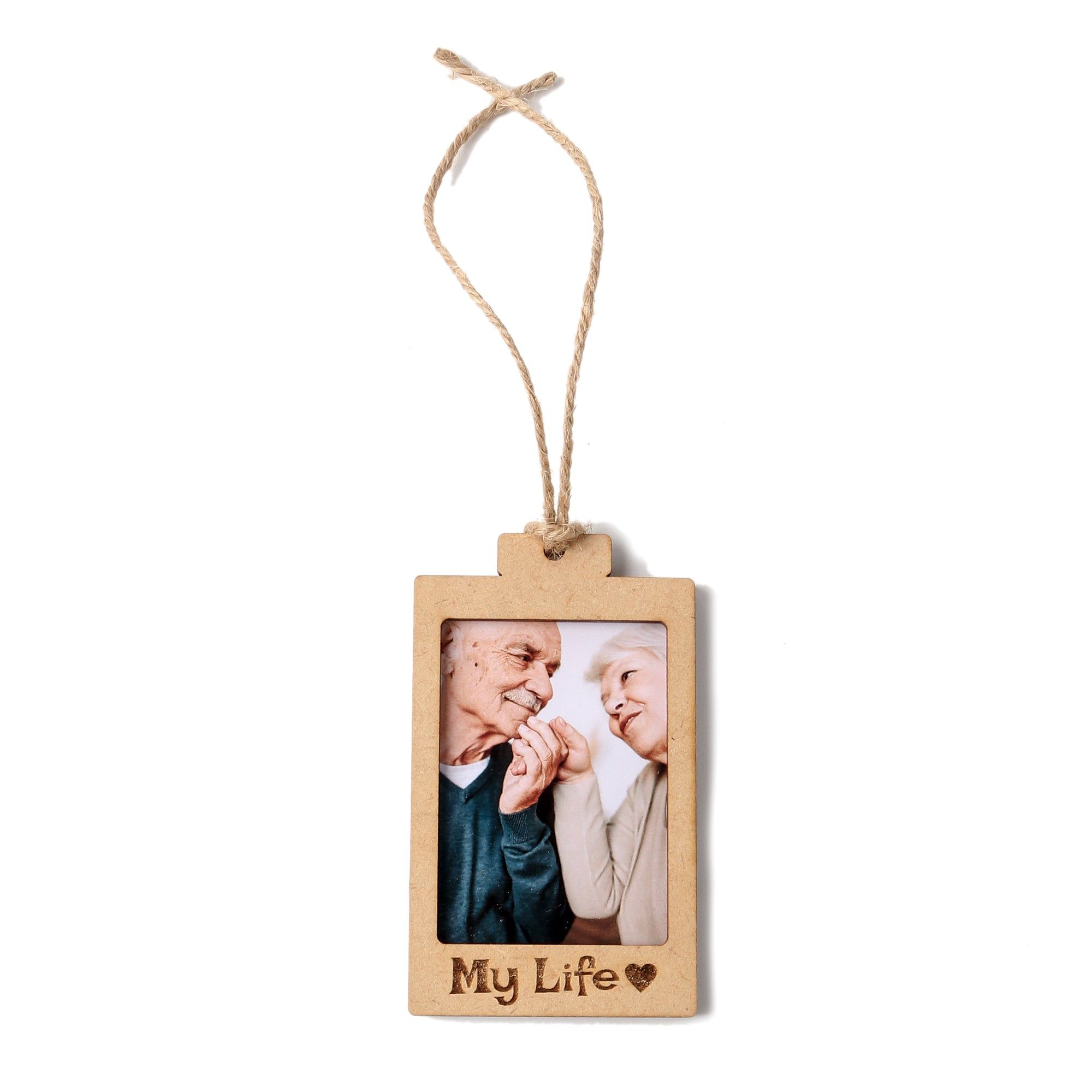 My Life | Wooden Polaroid Photo Frame | Customised Gift