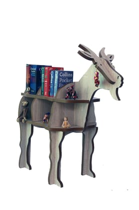 DIY Bookshelf Goat Shaped wooden