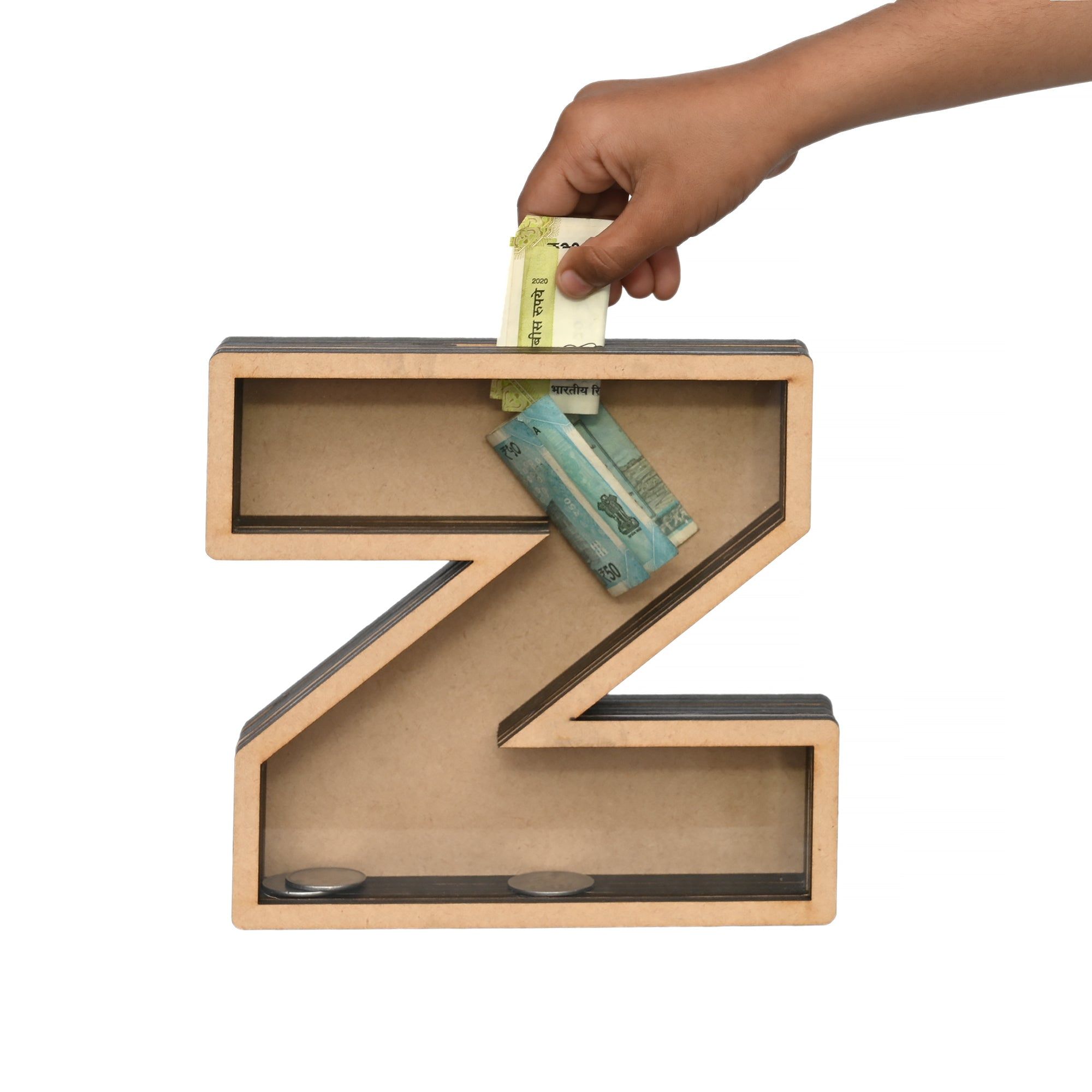 Pick Your Letter Wooden Money Bank | Piggy Bank